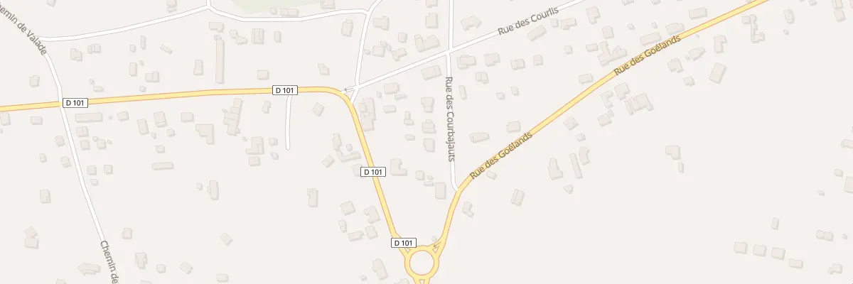 Plan du 6 Rue des Courbajots à Grayan-et-l’Hôpital