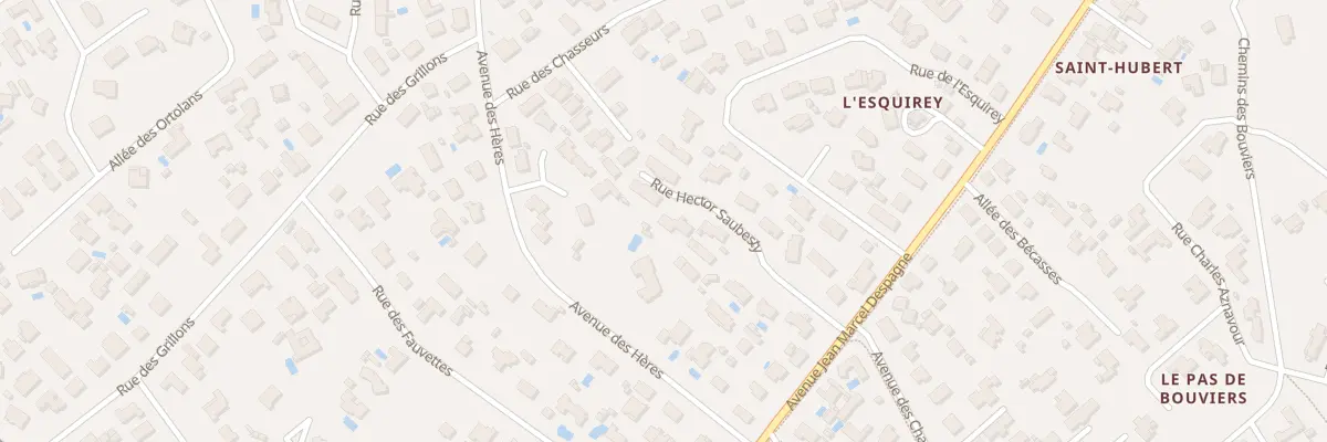 Plan du 11B Rue Hector Saubesty à Andernos-les-Bains
