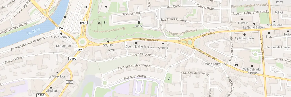 Plan du 45 Rue Torteron à Saint-Lô