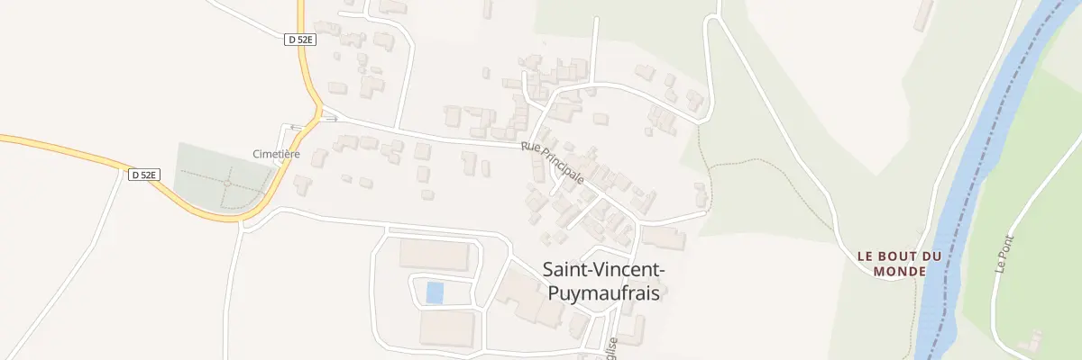 Plan du 5006 Pl du Centre à Bournezeau