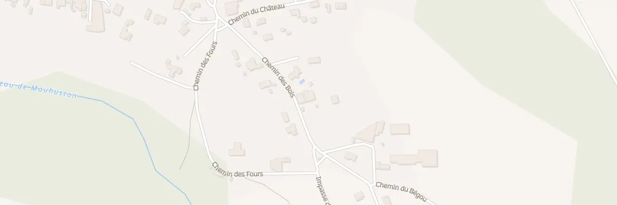 Plan du 227 Chem des Bois à Oeyregave