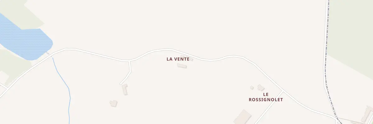 Plan du 1 Le Rossignolet à Vendrennes