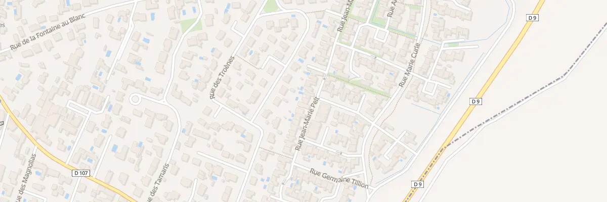 Plan du 38 Rue Jean Marie Pelt à Saint-Xandre