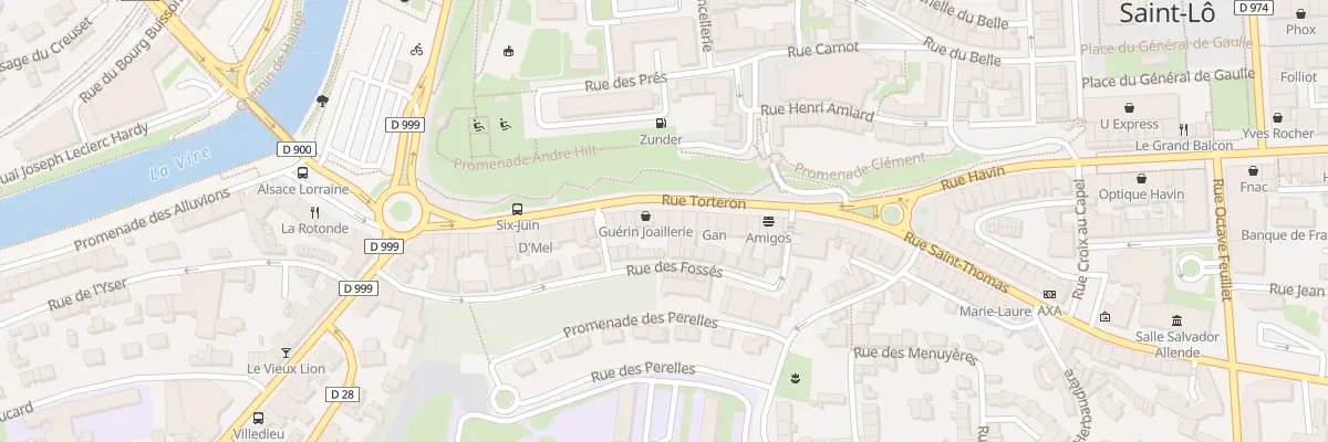 Plan du 51 Rue Torteron à Saint-Lô
