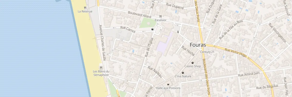 Plan du 42 Rue de l’Eglise à Fouras