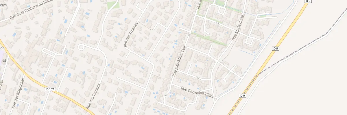 Plan du 44 Rue Jean Marie Pelt à Saint-Xandre