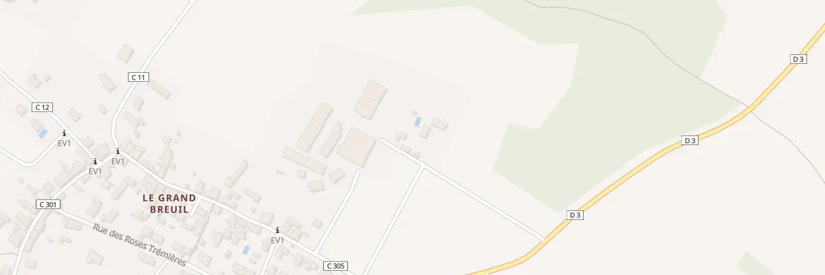 Plan du 2 Rue du Grand Breuil à Marennes-Hiers-Brouage
