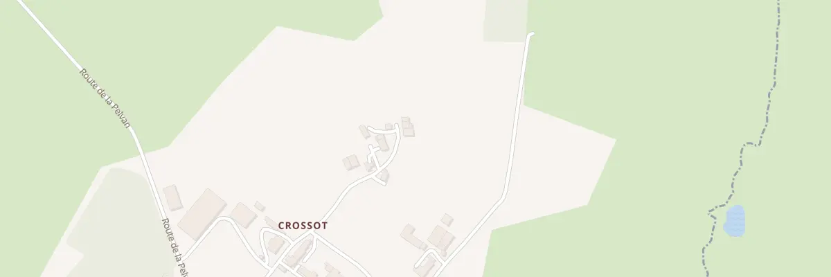 Plan du 14 Crossot à Princé