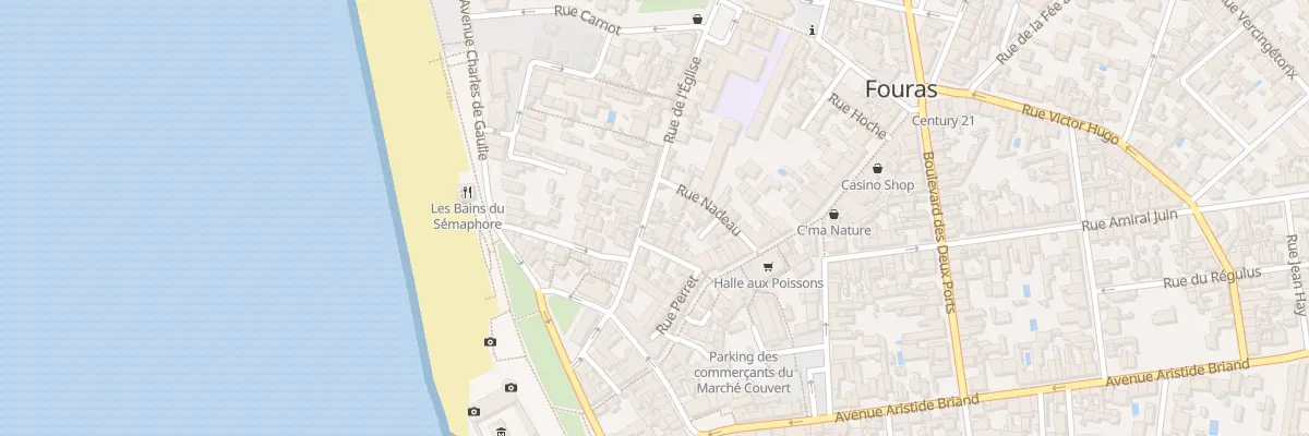 Plan du 19 Rue de l’Eglise à Fouras