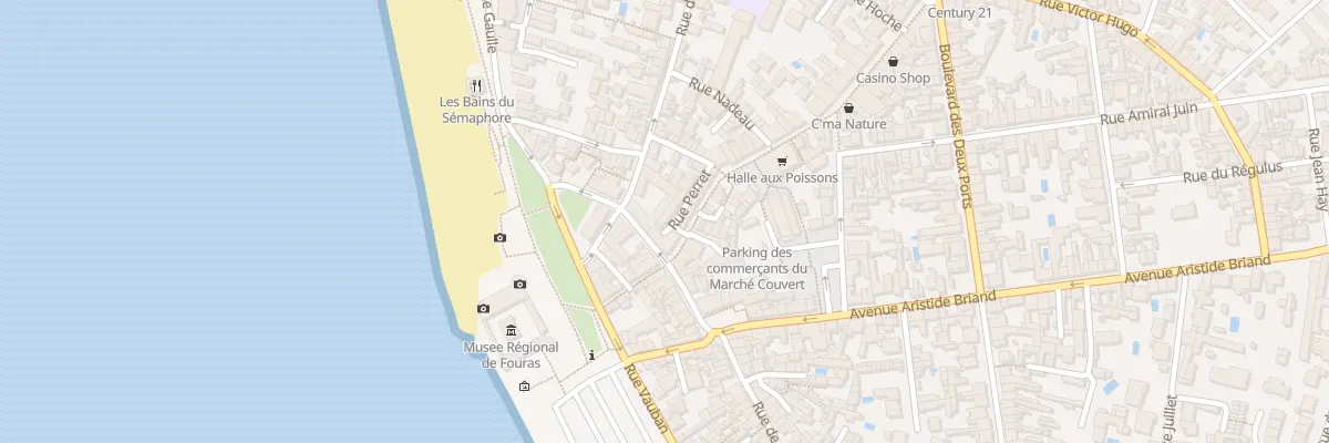Plan du 6 Rue Perret à Fouras