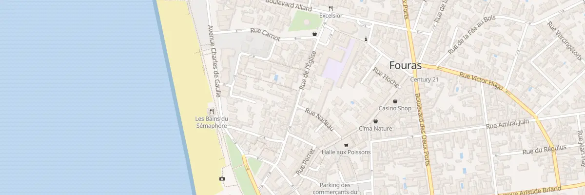 Plan du 32 Rue de l’Eglise à Fouras