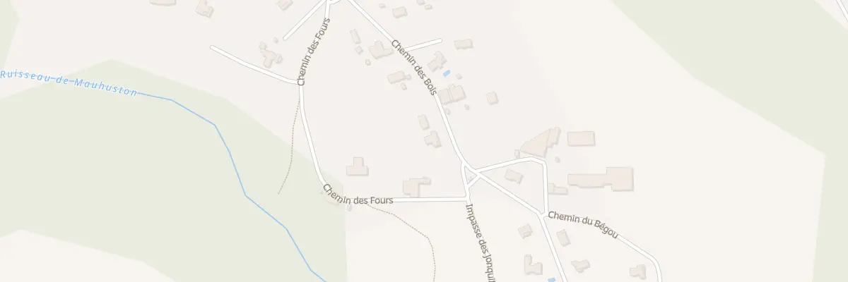 Plan du 262 Che des Bois à Oeyregave