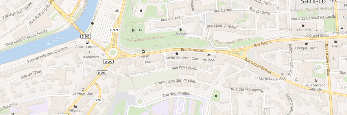 Plan du 57 Rue Torteron à Saint-Lô