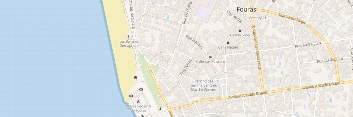 Plan du 9 Rue de l’Eglise à Fouras