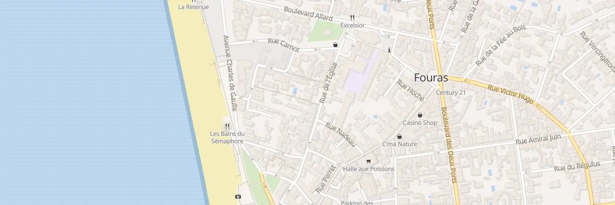 Plan du 34Q Rue de l’Eglise à Fouras