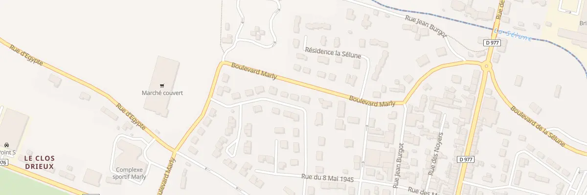 Plan du 15 Rue de Marly - St-Hilaire à Saint-Hilaire-du-Harcouët