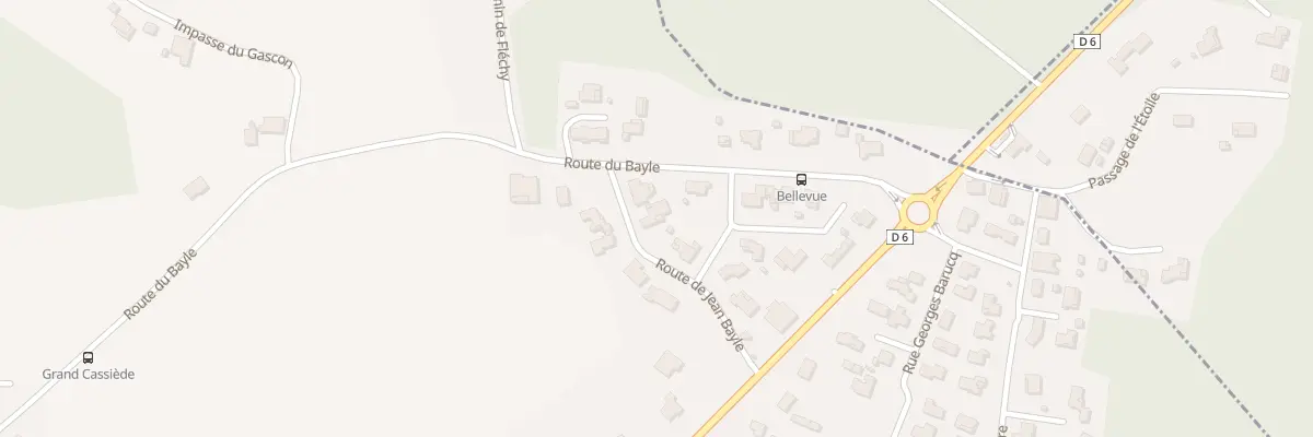 Plan du 38 Rte de Jean Bayle à Tercis-les-Bains