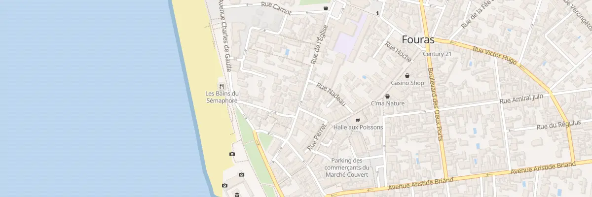 Plan du 18 Rue de l’Eglise à Fouras