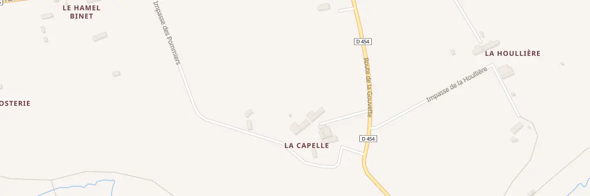 Plan du 5040 La Capelle à Gouvets
