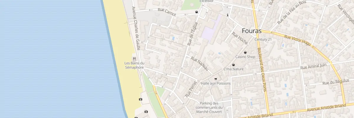 Plan du 24 Rue de l’Eglise à Fouras