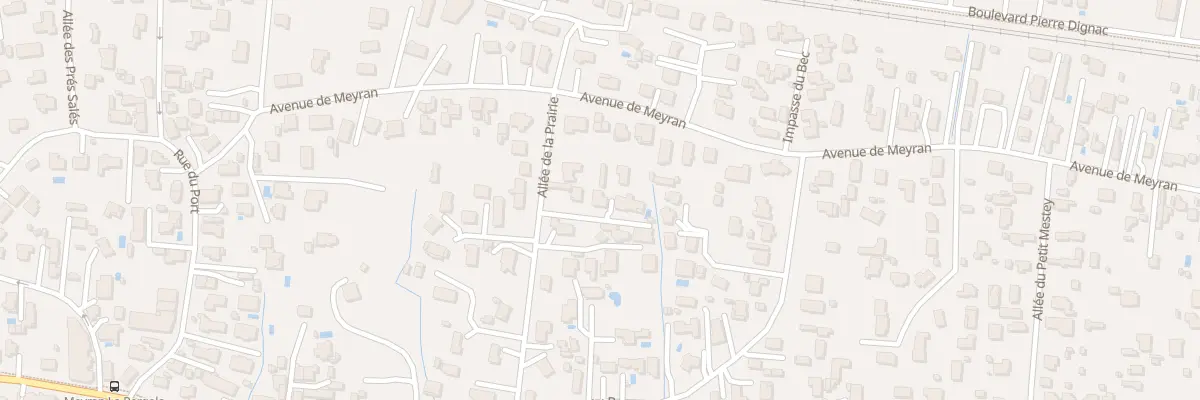 Plan du 26B All de la Prairie à Gujan-Mestras