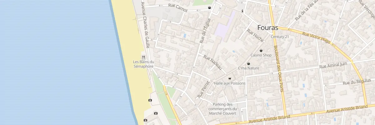 Plan du 20 Rue de l’Eglise à Fouras