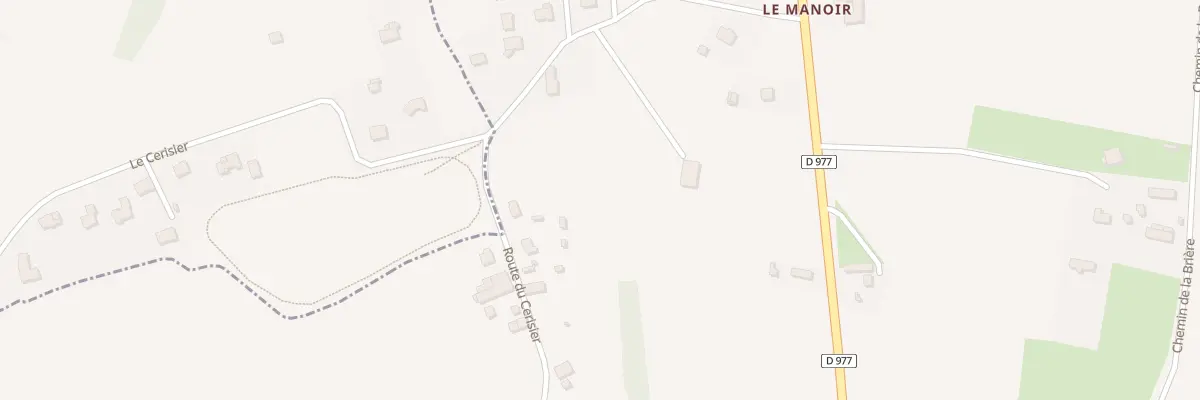 Plan du 431 Rte du Cerisier aux Loges-Marchis