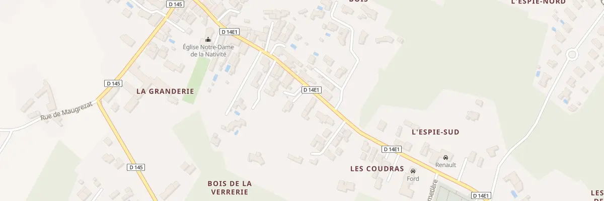 Plan du 88B Rue Charles Hervé à Étaules
