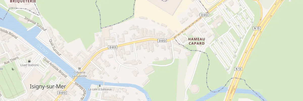 Plan du 9 Rue Docteur Boutrois à Isigny-sur-Mer