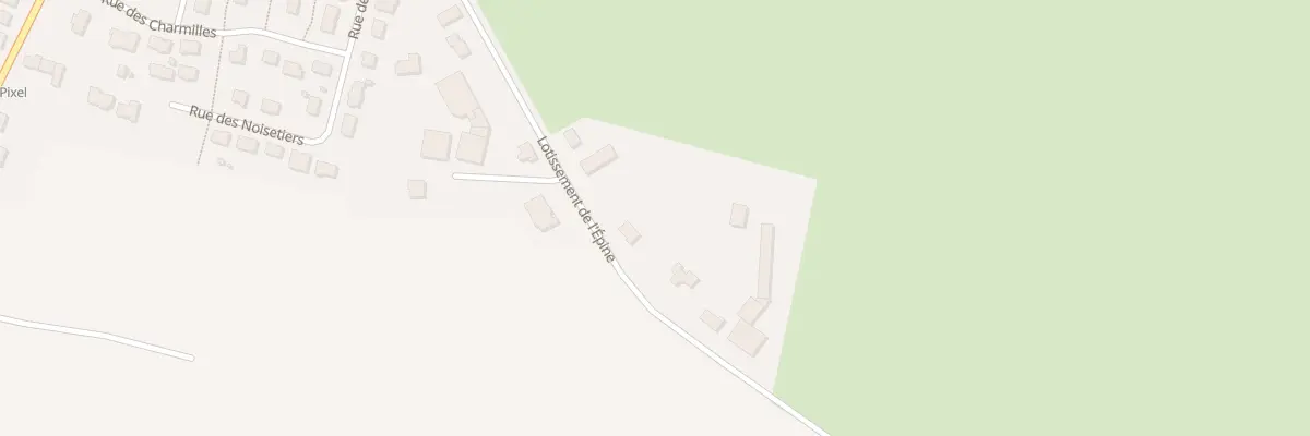 Plan du 5 Za de l’Epine à La Chapelle-Fleurigné