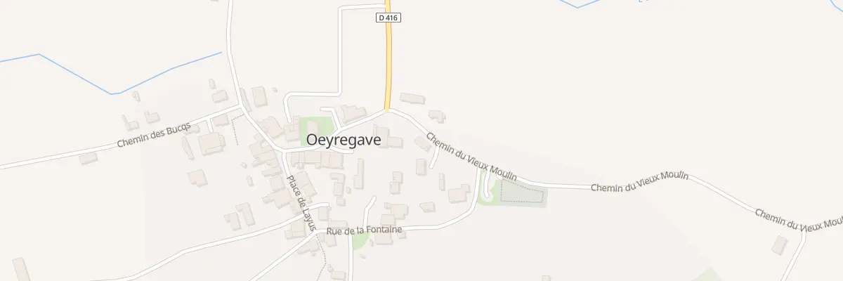 Plan du 48 Rue du Vieux Moulin à Oeyregave