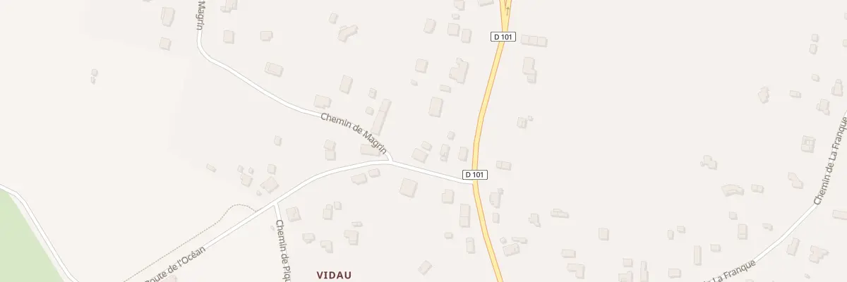 Plan du 1 Rte de l’Océan à Grayan-et-l’Hôpital