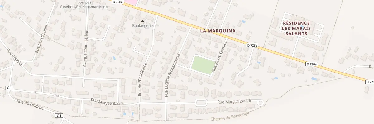 Plan du 3 Rue Benjamin Delessert à Marennes-Hiers-Brouage