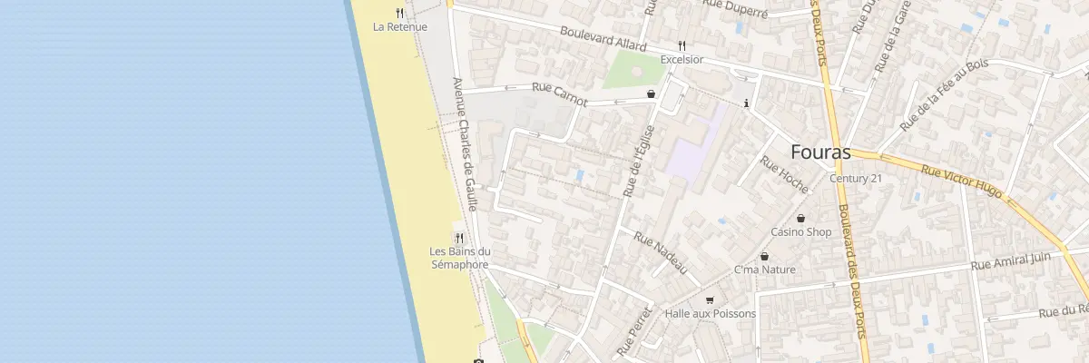 Plan du 34B Rue de l’Eglise à Fouras
