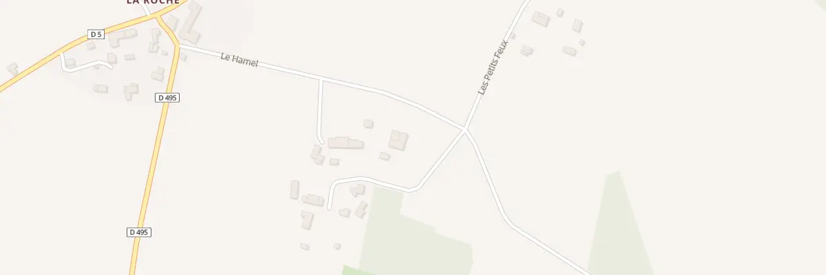 Plan du 5317 Le Hamel à Reffuveille