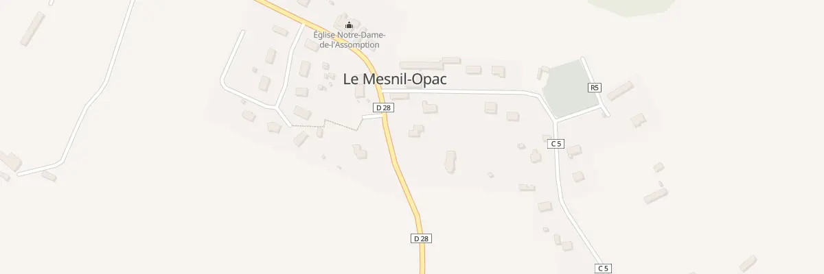 Plan du 9 Le Bourg - Mesnil Opac à Moyon Villages