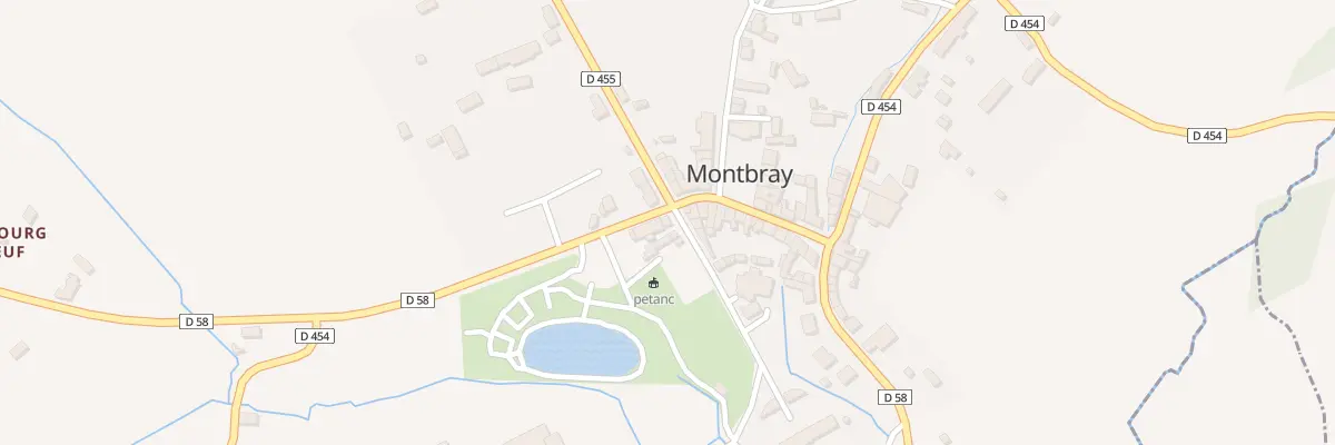 Plan du 8 Rue du Château à Montbray