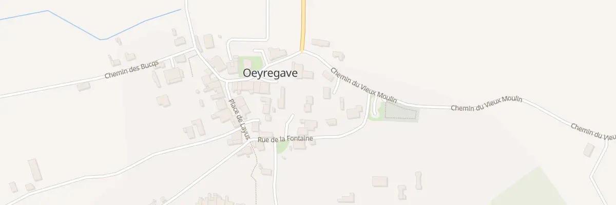 Plan du 81 Rue de la Fontaine à Oeyregave