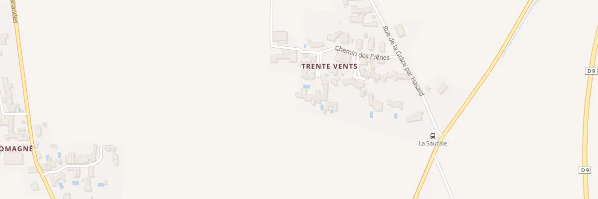 Plan du 11T Rue Frênes à Saint-Xandre