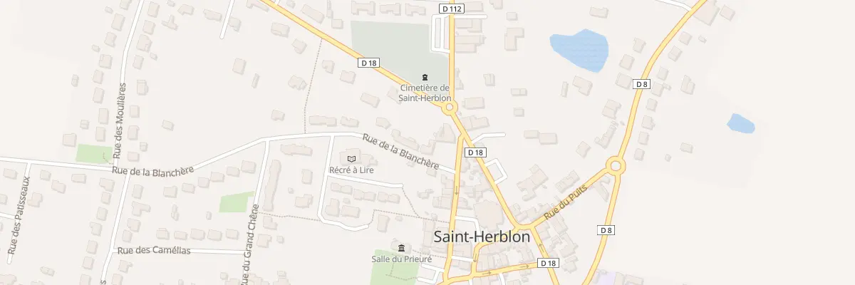 Plan du 2 Rue de la Blanchère à Vair-sur-Loire