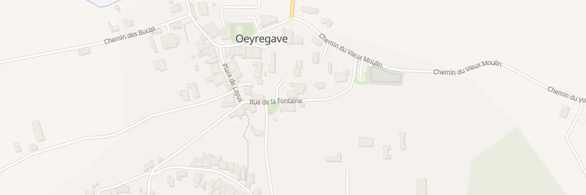 Plan du 91 Rue de la Fontaine à Oeyregave