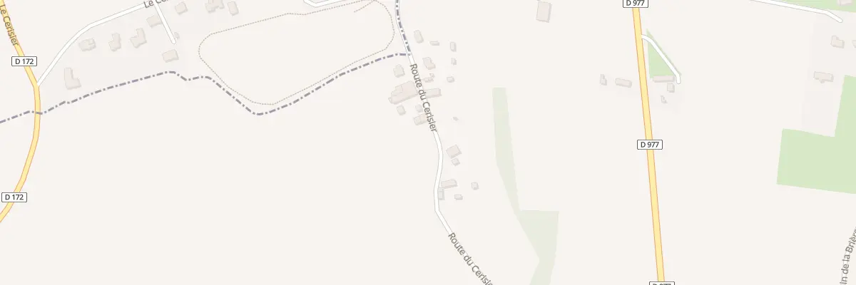 Plan du 442 Rte du Cerisier aux Loges-Marchis