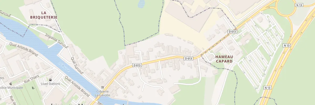 Plan du 38 Rue Docteur Boutrois à Isigny-sur-Mer