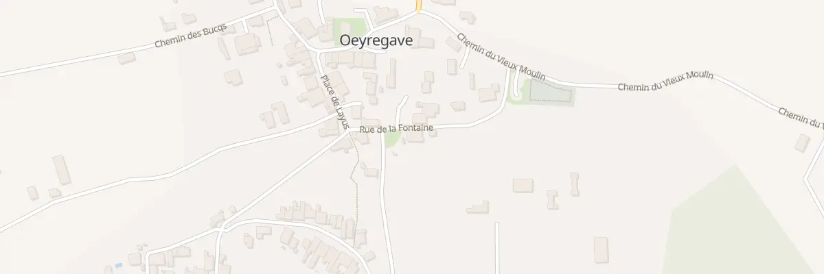 Plan du 74 Rue de la Fontaine à Oeyregave