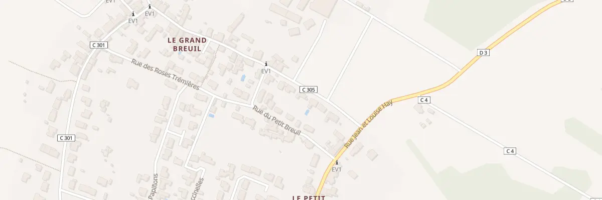 Plan du 1D Rue du Grand Breuil à Marennes-Hiers-Brouage