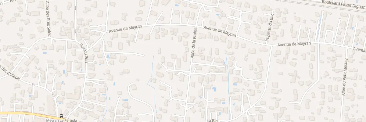 Plan du 21A All de la Prairie à Gujan-Mestras