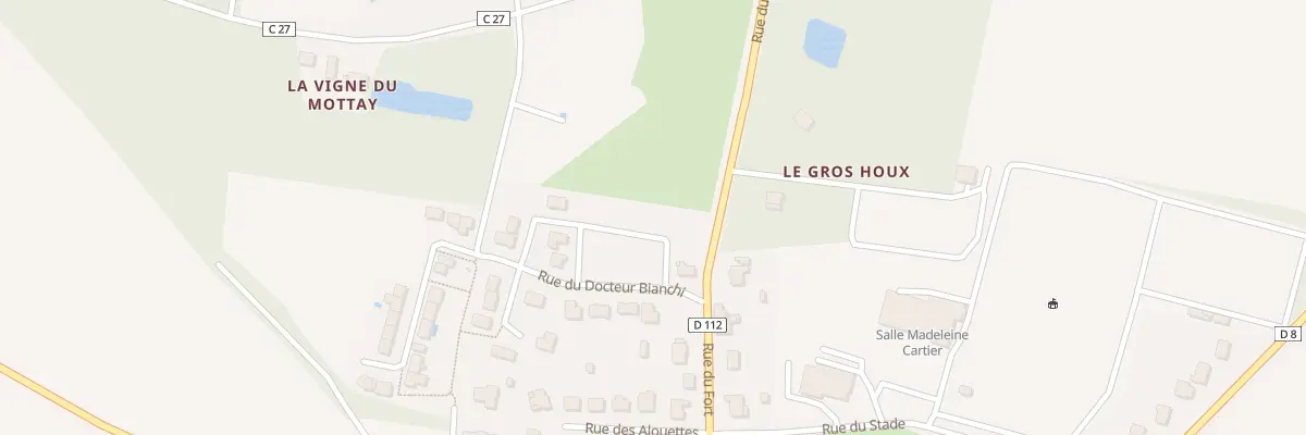 Plan du 10 Rue Jean Mermoz à Vair-sur-Loire