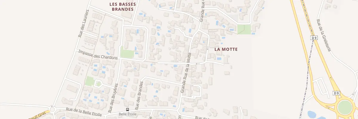 Plan du 2A Imp des Ajoncs à Puilboreau