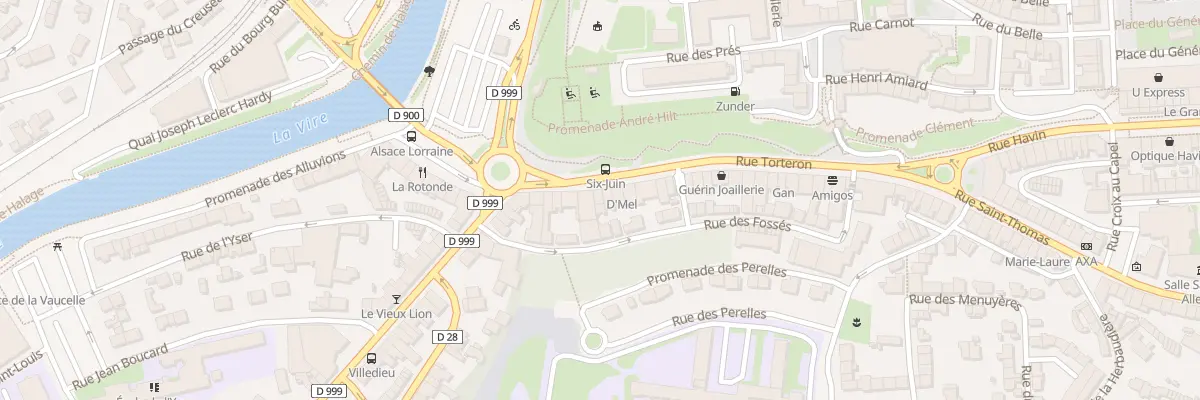 Plan du 83 Rue Torteron à Saint-Lô