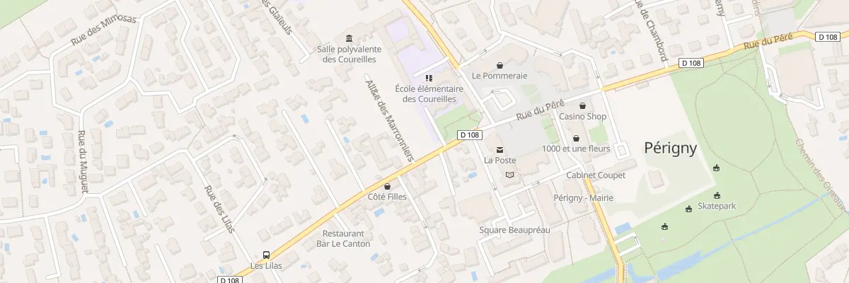 Plan du 2 Gr Grande Rue à Périgny